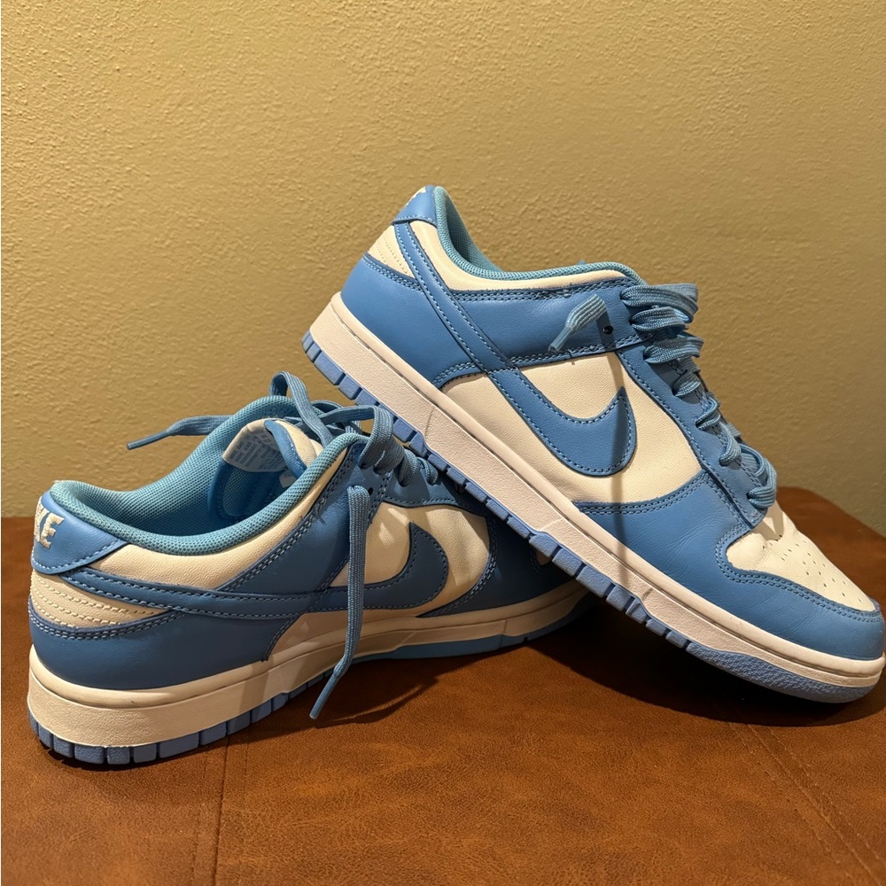 Nike Dunk Low - UNC White/University Blue-White
